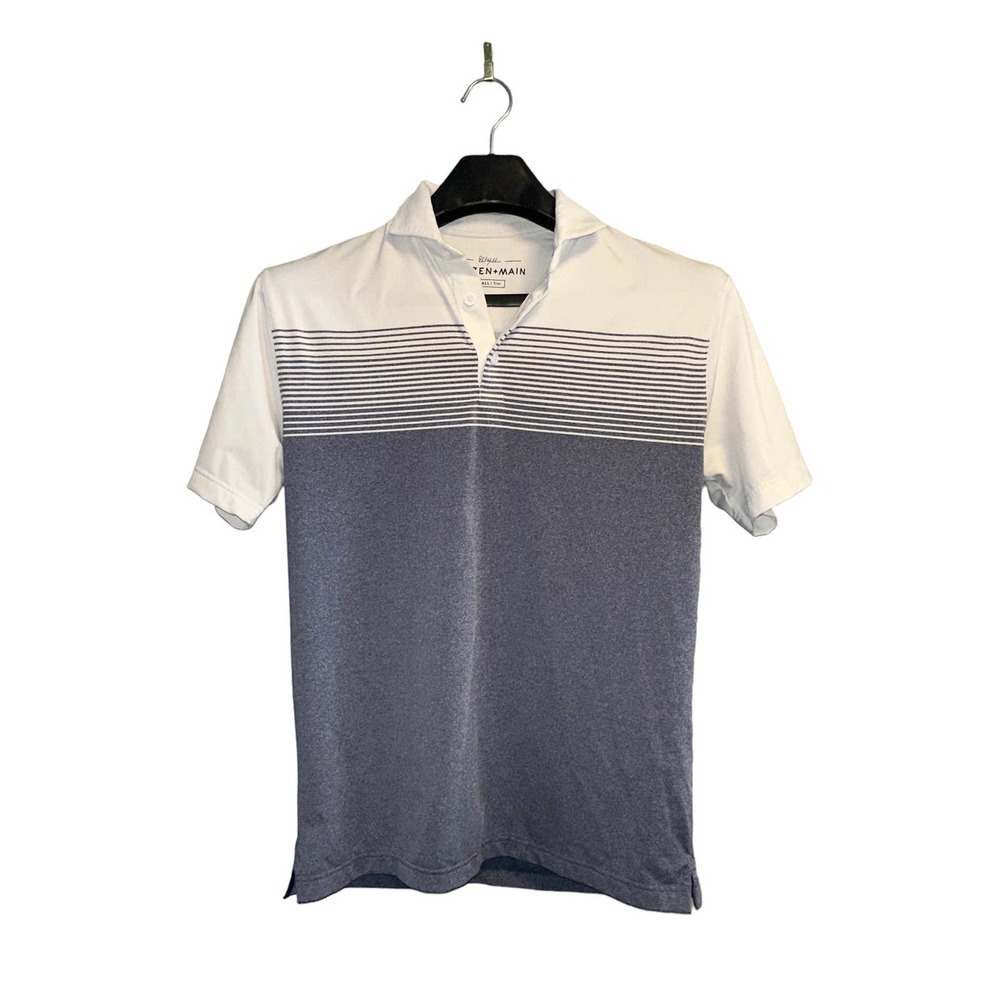 Mizzen + Main Phil Mickelson Size Small Short Sleeve Golf Polo